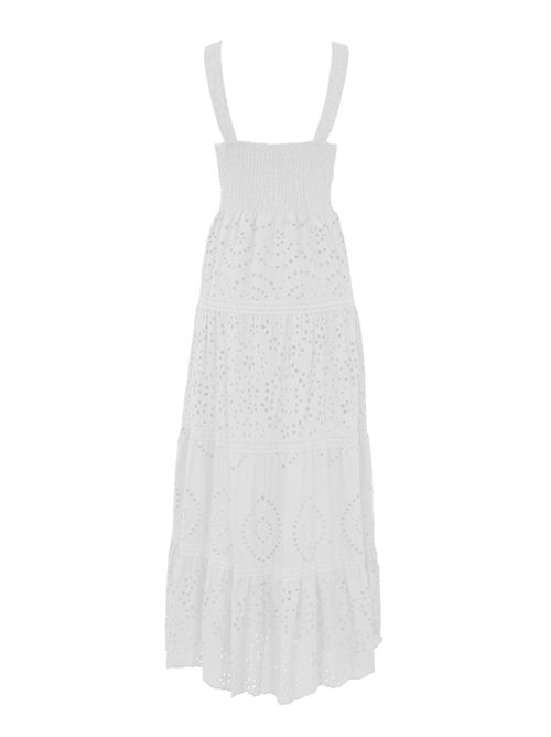 Abito Sangallo in cotone Cocco NO SECRETS | 251NS044COCCO